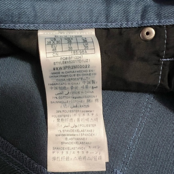 Guess pants SLIM STRAIGHT Feet Men - Picture 8 of 10